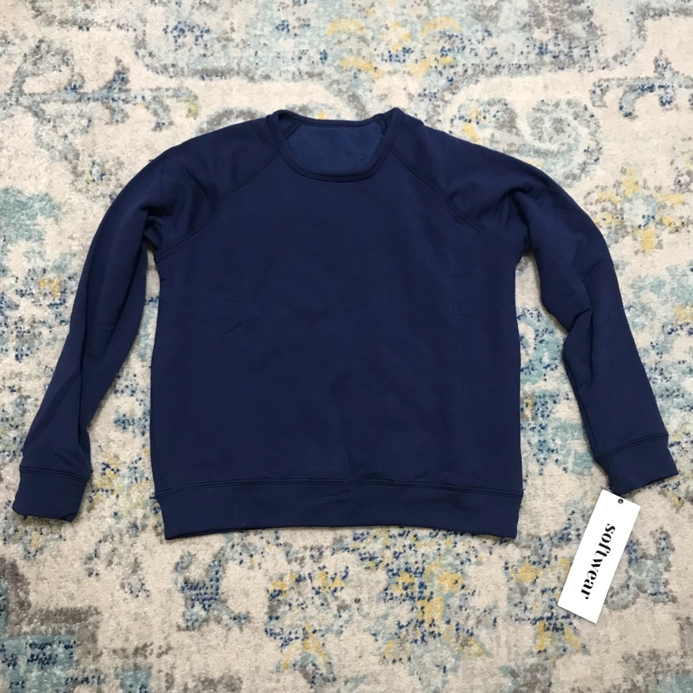 Softwear Navy Pullover NWT